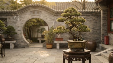 国产盆景视频教程